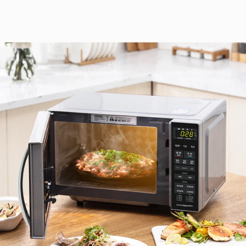 Home Inverter Microwave Flat Light Wave Oven Steam All-in-One Smart Kitchen Appliances Hornos Microondas микроволновая печь