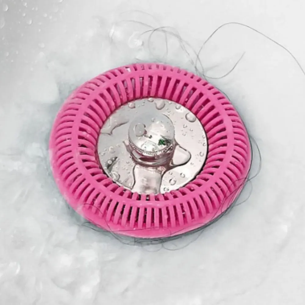 Tub Ring Bathroom Drain Strainer Hair Catcher Tub Drain Protector