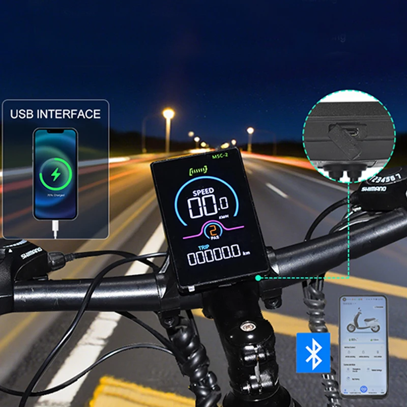 

[Haytrix-US] Fatbike V20 Screen EBike LCD Display Bicycle Speedometer Cycling Computer for Bikes Accessories