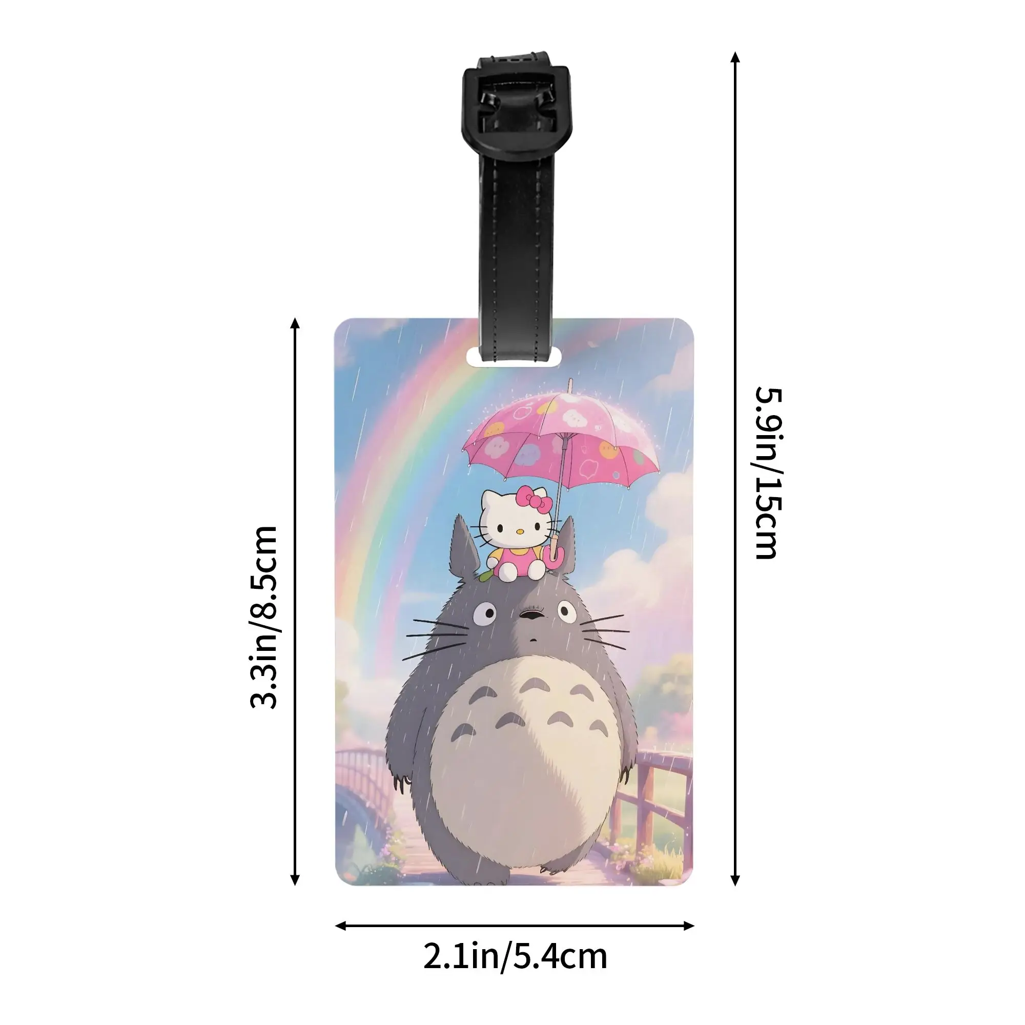 علامة الأمتعة الكرتون مرحبا كيتي حامل الأمتعة الصعود العلامات اسم معرف عنوان الأمتعة حقيبة العلامات للنساء علامات الأمتعة هدية