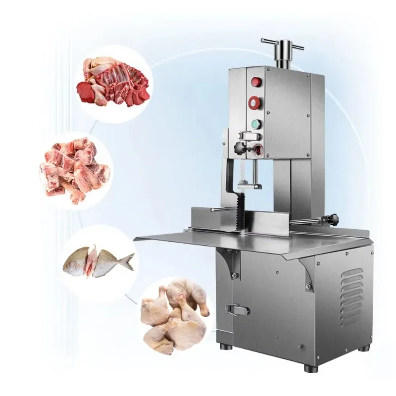 

210A high-quality meat band saw bone saw high-efficiency meat cutter slaughterhouse meat processing solution