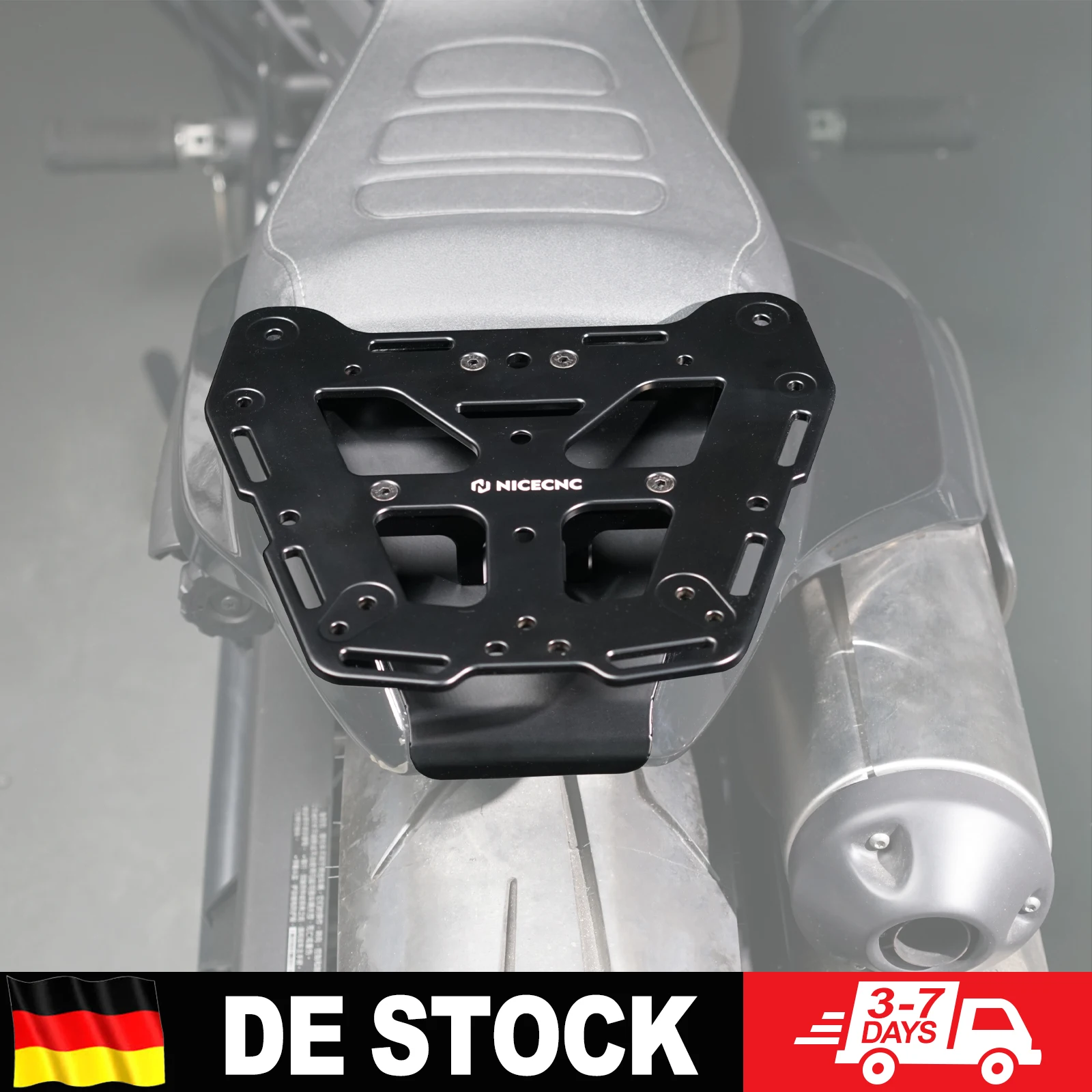 Für 2021 2022 2023 2024 Harley RH1250S Sportster S Heckgepäckträger Topcase-Montageplatte Rackless-Taschen Satteltaschenhalterungen