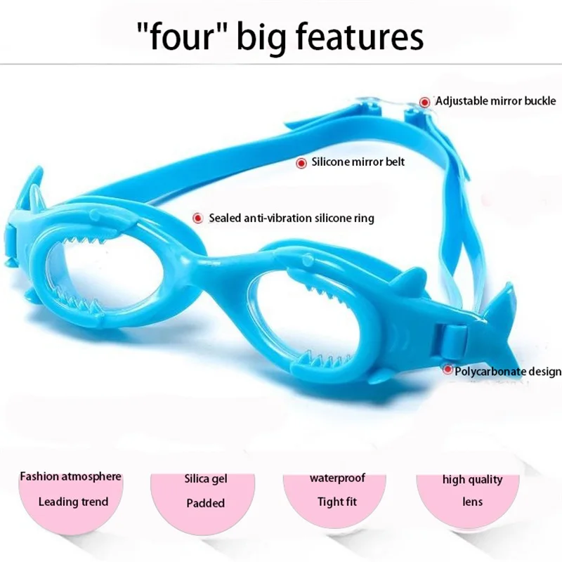 Children Swimming Goggles Anti Fog Waterproof kids clear goggles Arena Natacion Swim Eyewear Boy Girl Professional Swim goggles