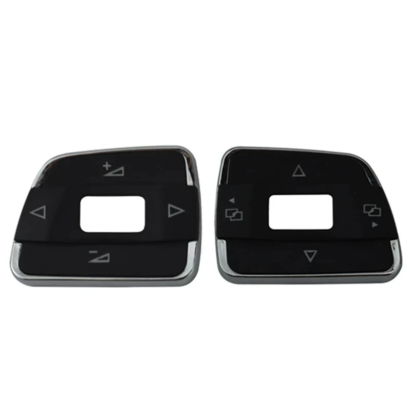 Car Multif Steering Wheel Switch Cap Volume Control Button Cover Trim For VW Passat B7 2011-2015