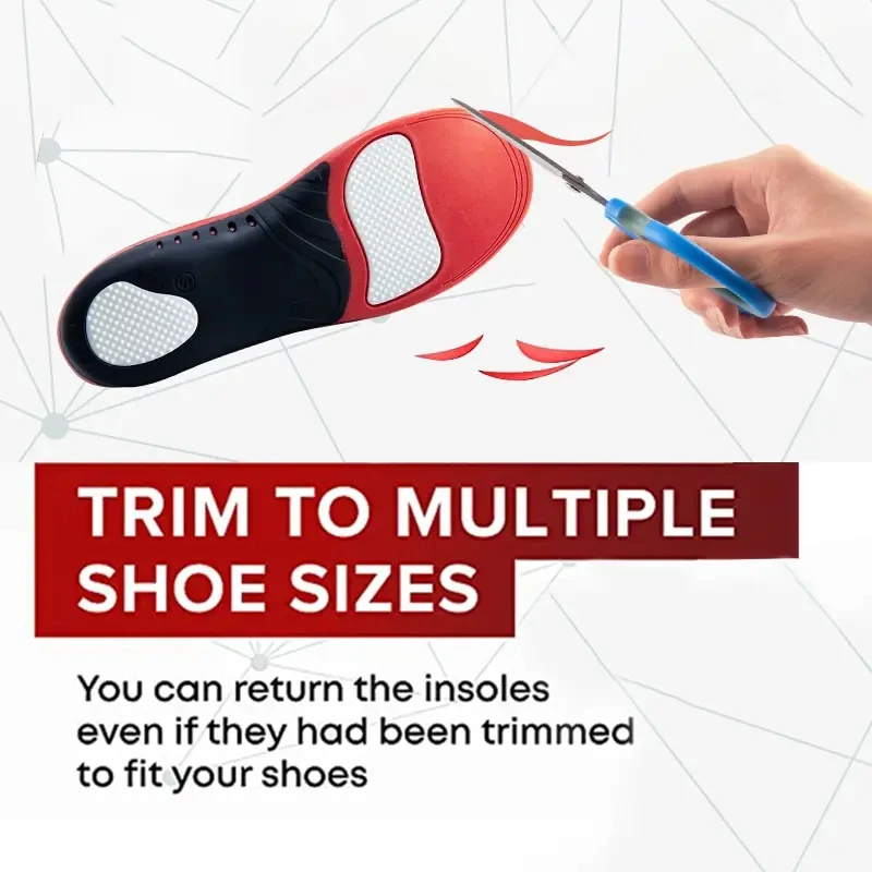 

Сверхмощные стельки с высокой поддержкой свода стопы 220+ фунтов для мужчин и женщин, амортизирующие вставки для обуви для плоскостопия, стоящая стелька на весь день