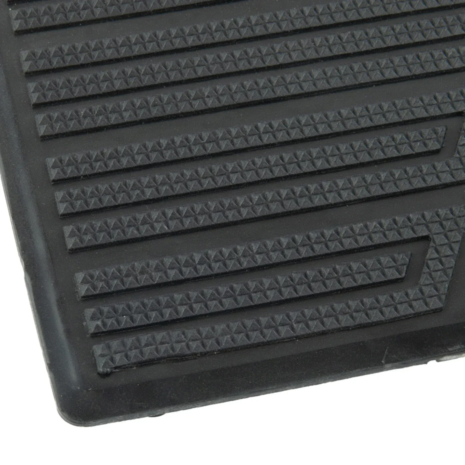 

1PCS PVC Car Foot Carpet Pad Heel Mat Pedal Patch Cover Mat Anti-skid Pedal 9.05x5.90 In With 6 Screw Anti-slip Wear-resistant