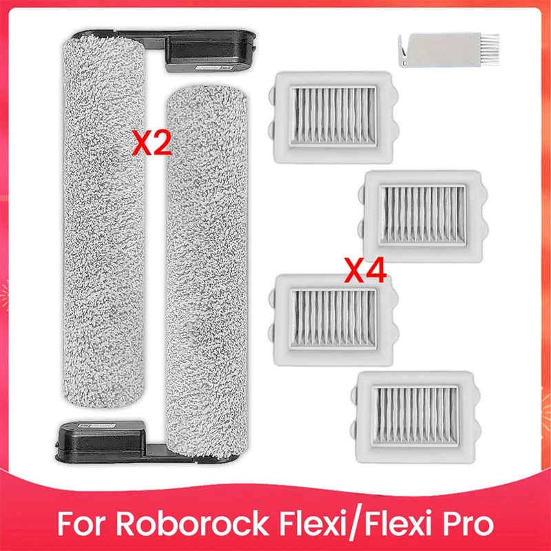 

Для Roborock Flexi/Flexi Pro основные роликовые щетки HEPA-фильтры запасные части комплект аксессуаров
