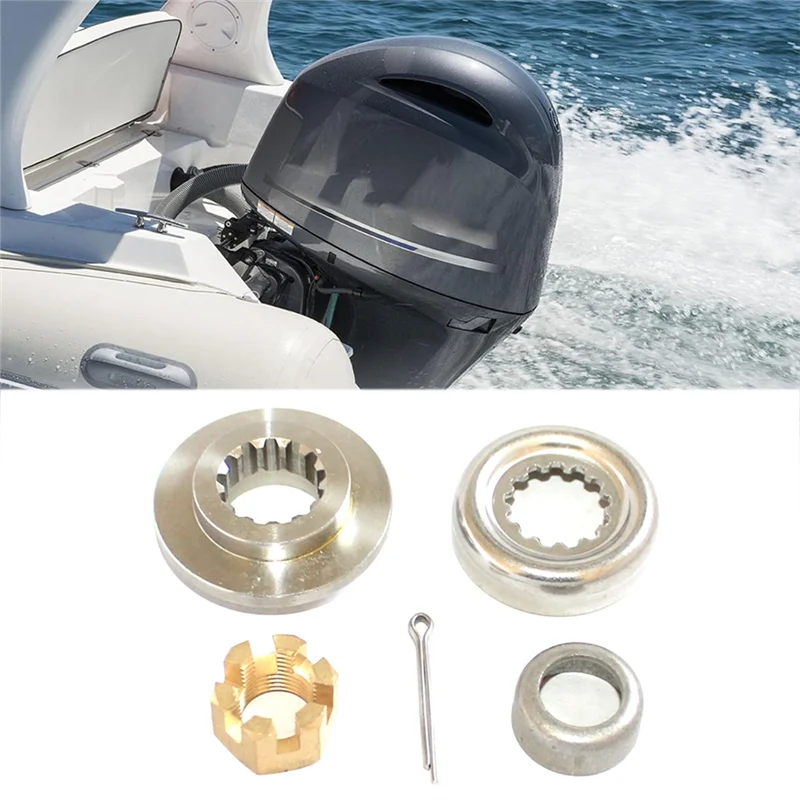 L38A-For 2-السكتة الدماغية 40 Hp خارجي قارب المروحة تركيب الجوز كيت 66T-45997-00 90389-22M01 90171-16011 91490-30025