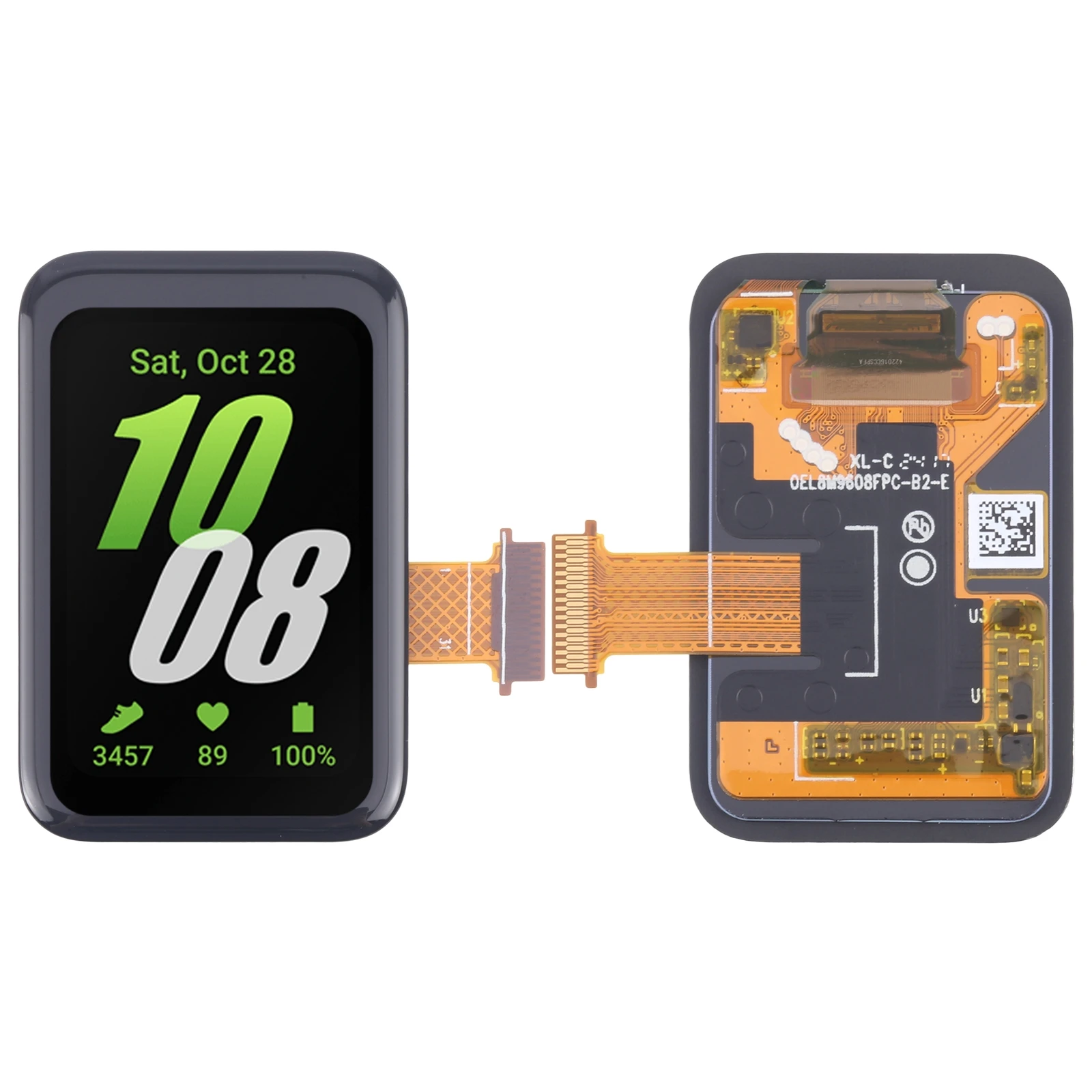 LCD Screen for Samsung Galaxy Fit3 with Digitizer Full Assembly Watch Display Repair Replacement Part