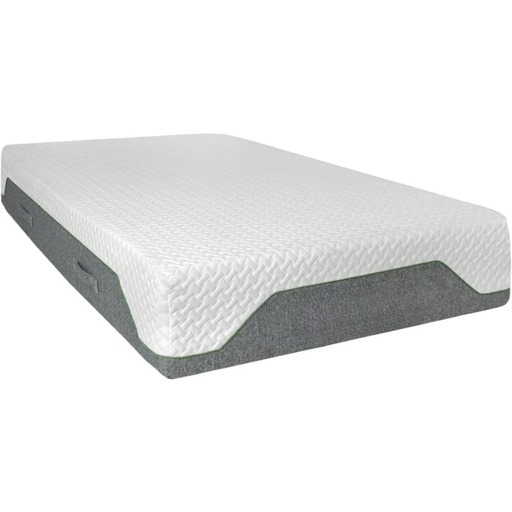 Memory sponge mattress 10 inches sturdy, stress relieving, classic (complete set), ultra compact and supportive mattress