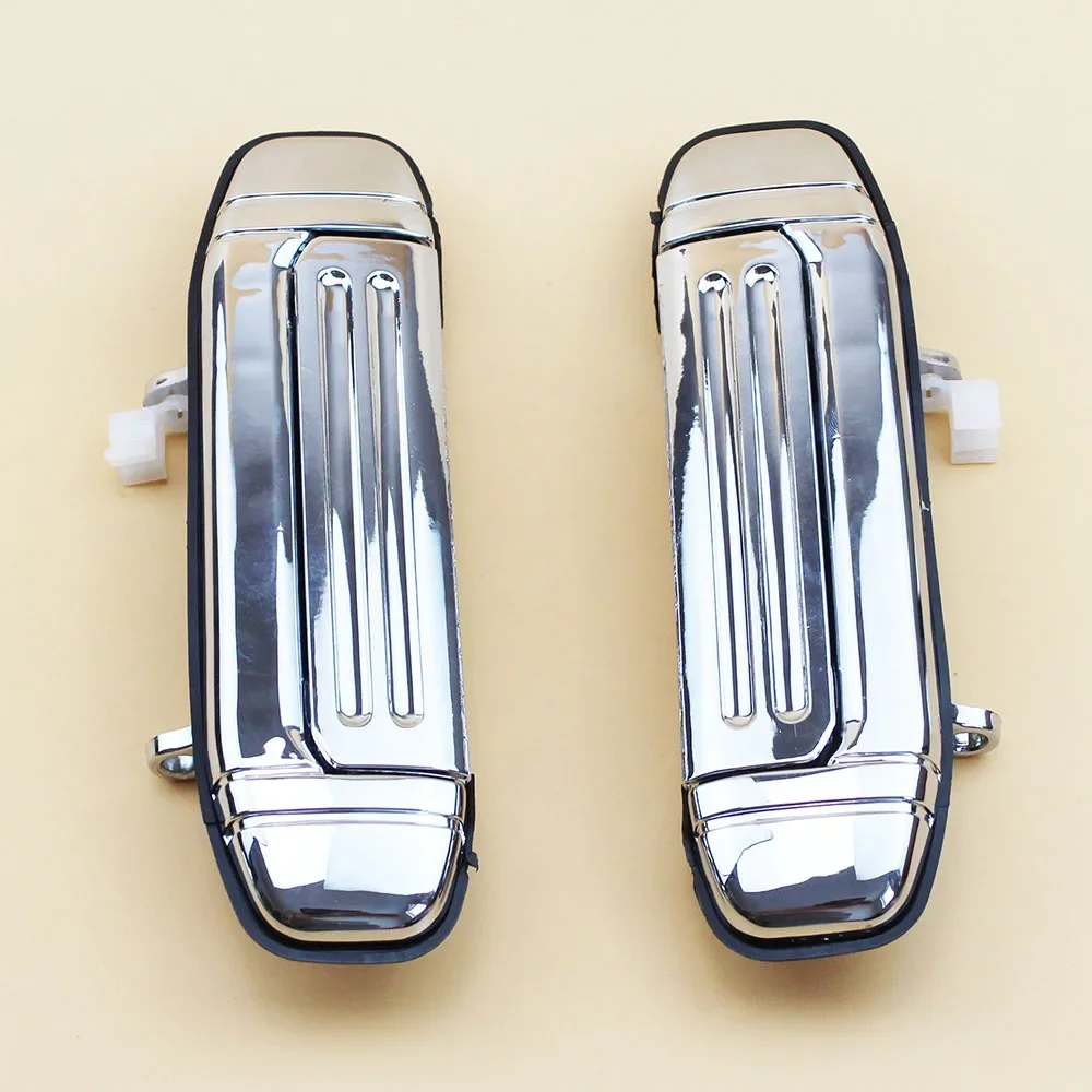 4PCS Car Chrome Front Rear Exterior Door Handle for Mitsubishi Pajero Montero V31 V32 V33 V43 V45 V46 1991-1999 MR156875