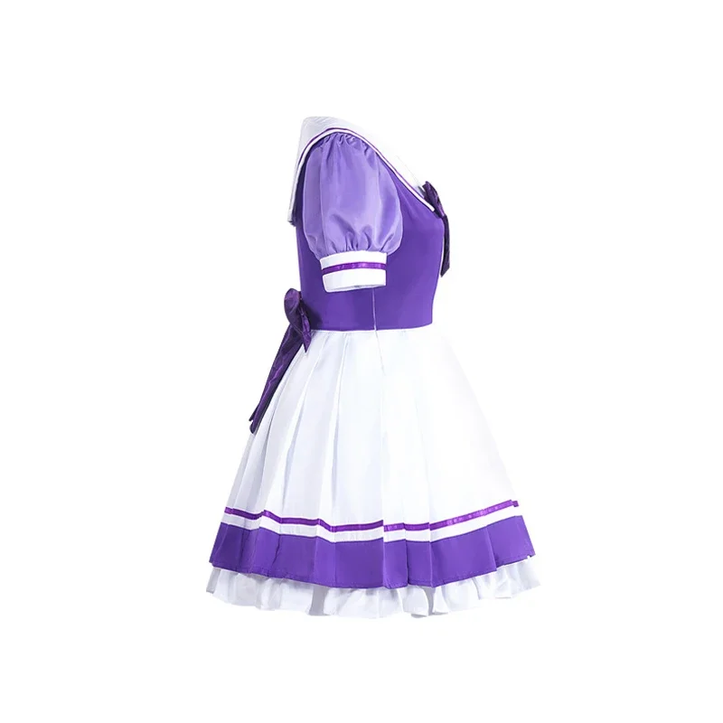 Uma Musume Pretty Derby Tracen Academy Uniform Sailor Dress Special Week Silence Suzuka Tokai Teio Maruzensky Cosplay Costume - view 3