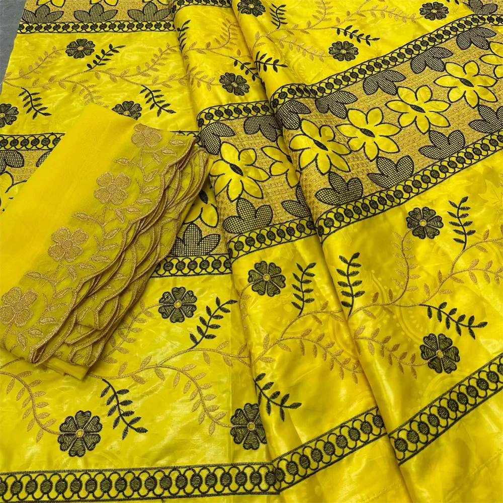 

Hot Sales 5+2 Yards Perfume Basin Riche 100% Cotton Lace Fabrics New Width 1.6 M African Bazin Riche Fabric Jacquard Brocade Sew