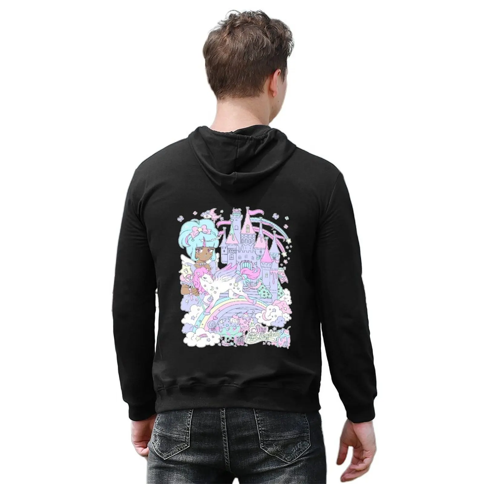 Sky Kingdom II Hoodie korean style clothes men's sweat-shirt set men clothes winter clothes new in hoodies and blouses