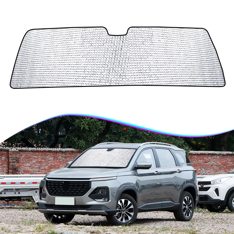 

Car Sunshade UV Protection Curtain Sun Shade Visor Front Windshield Cover Protect Privacy Fit For MG Hector BAOJUN 510 2021 2022