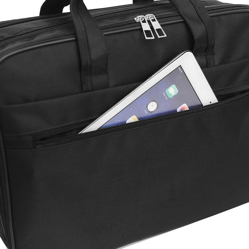 Mode Business Herren Aktentasche große Kapazität männliche Schulter Umhängetasche wasserdichte Laptop tasche Büromann Handtasche