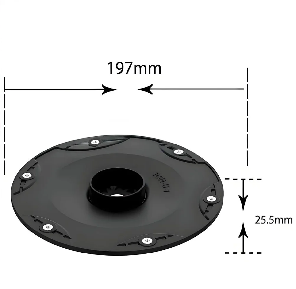 RSH-U-1 Robot Lawn Mower Disc Blade for Models 305 310 315x 405 410 415x 535 AWD 585296901 - Consistent Lawn Cutting Compatible