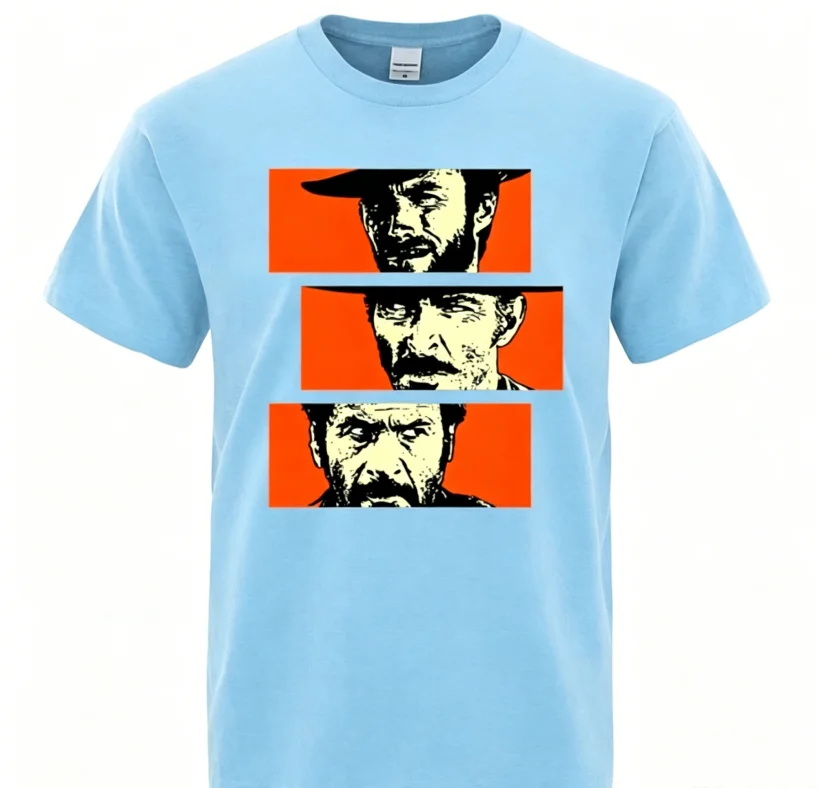 Camisetas con estampado de Los buenos, los malos y los feos para mujer, camisetas de verano de manga corta estilo Harajuku, camisetas informales holgadas para exteriores