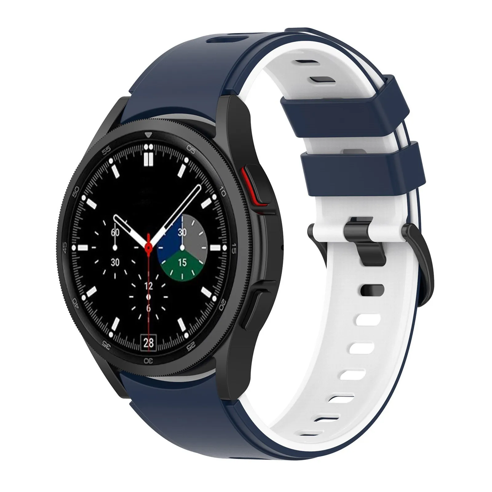 20mm watch Strap For Samsung Galaxy Watch 7 6 5 4 44mm 40mm/FE/5 pro 45MM Sport Silicone Bracelet watch6 classic 43mm 47mm band