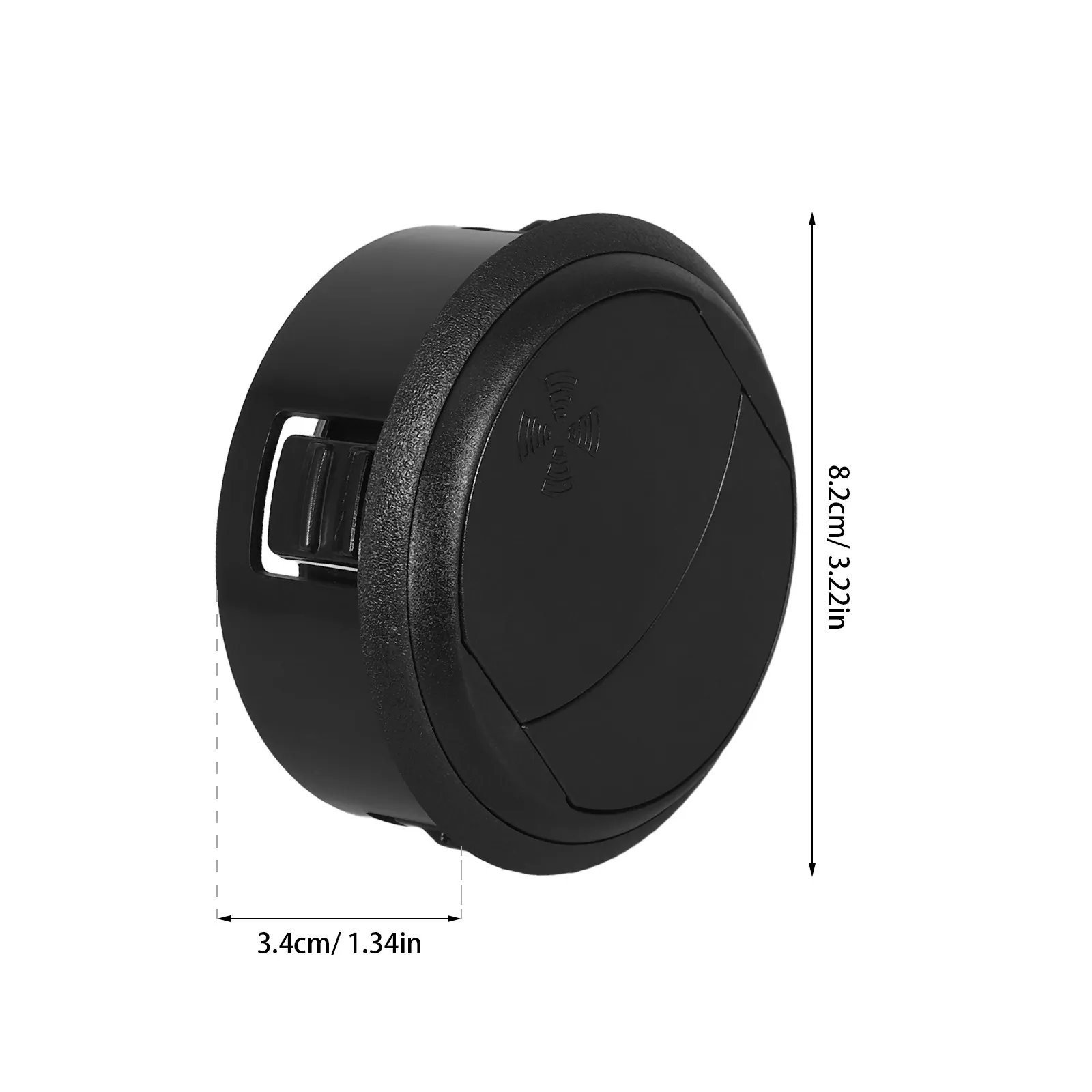 Rv Air Conditioning Outlet Universal Dashboard Air Deflector Side Roof Vent for Cars Rv Boats Yacht Enhanced Airflow Silent