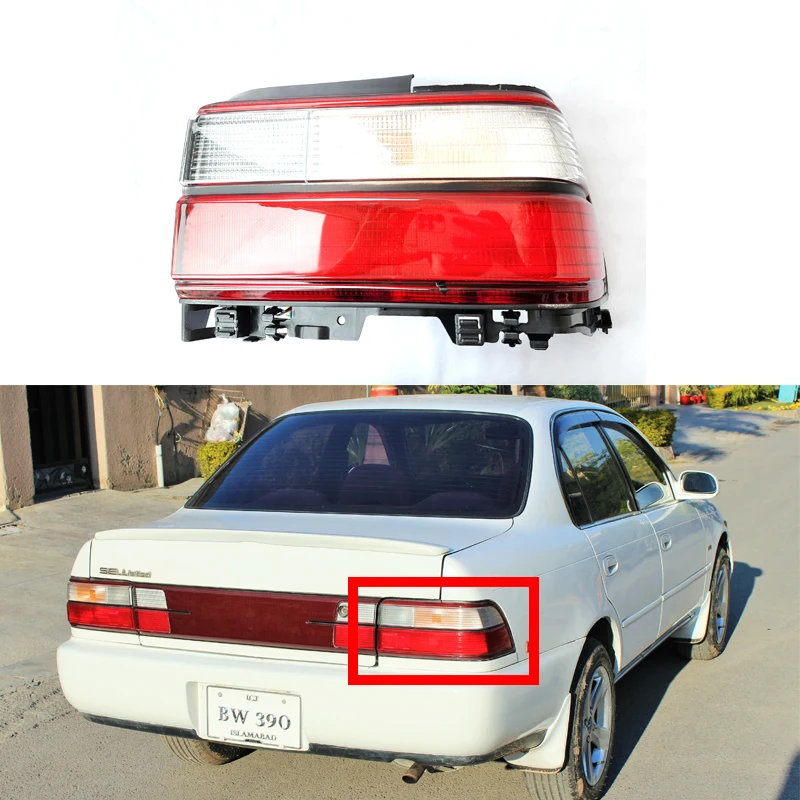 

High-quality rear right brake light suitable for Toyota Corolla AE100 AE101 1992 1993 1994 1995.