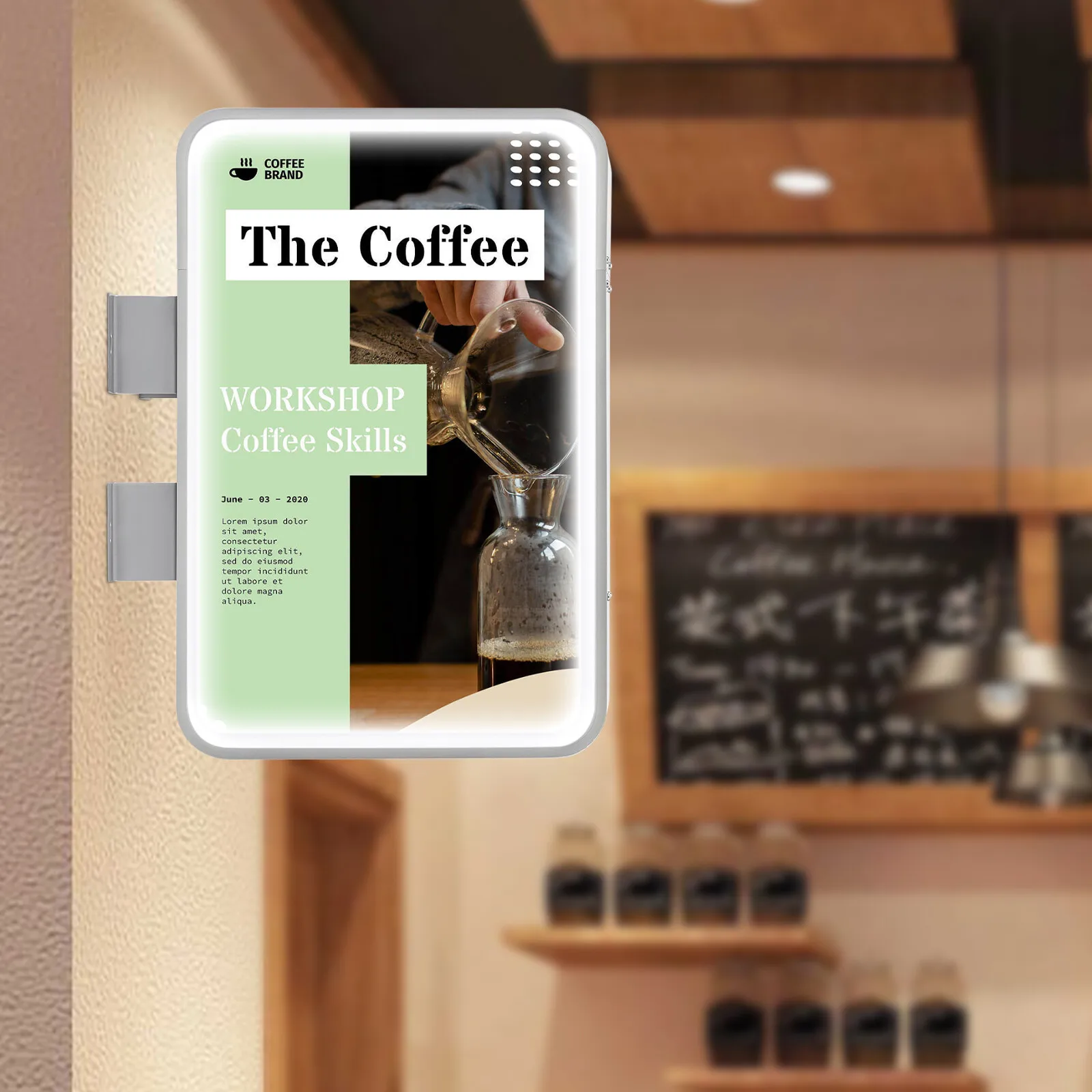 Compact&Multi-Functional LED Light Box For Commercial Use - 23.615.75.5In Size&5.5Lbs Weight Saves Space, Ideal For Stores