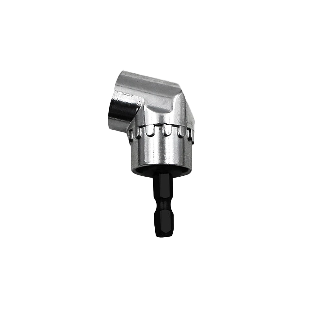 

105 Degree Right Angle Drill Attachment Adapter Driver Hex Bit Tool Magnetic Socket Wrench Electric Drill Accessories Durable