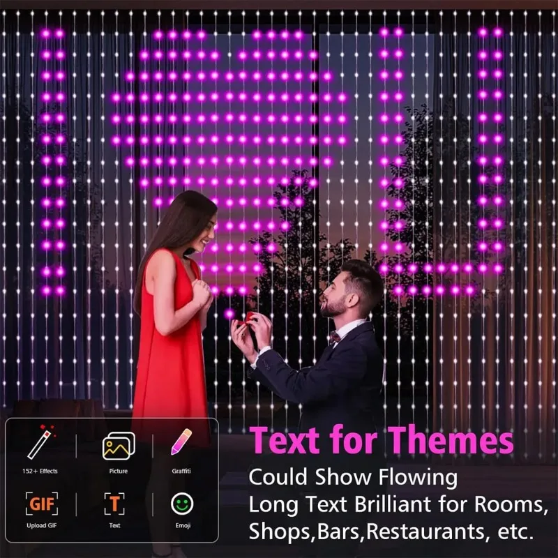 ai-スマートカーテンライト-400-led-屋内変色ライト音楽同期ダイナミック-diy-バレンタインパーティーの装飾防水