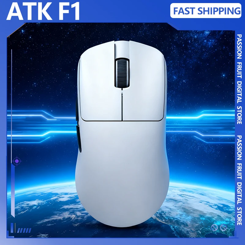 

ATK Blazing Sky F1 Extreme Liekong F1 Mouse Double 8K PAW3950 FPS Low Delay Wireless Gaming Mouse Lightweight Pc Gamer Gifts