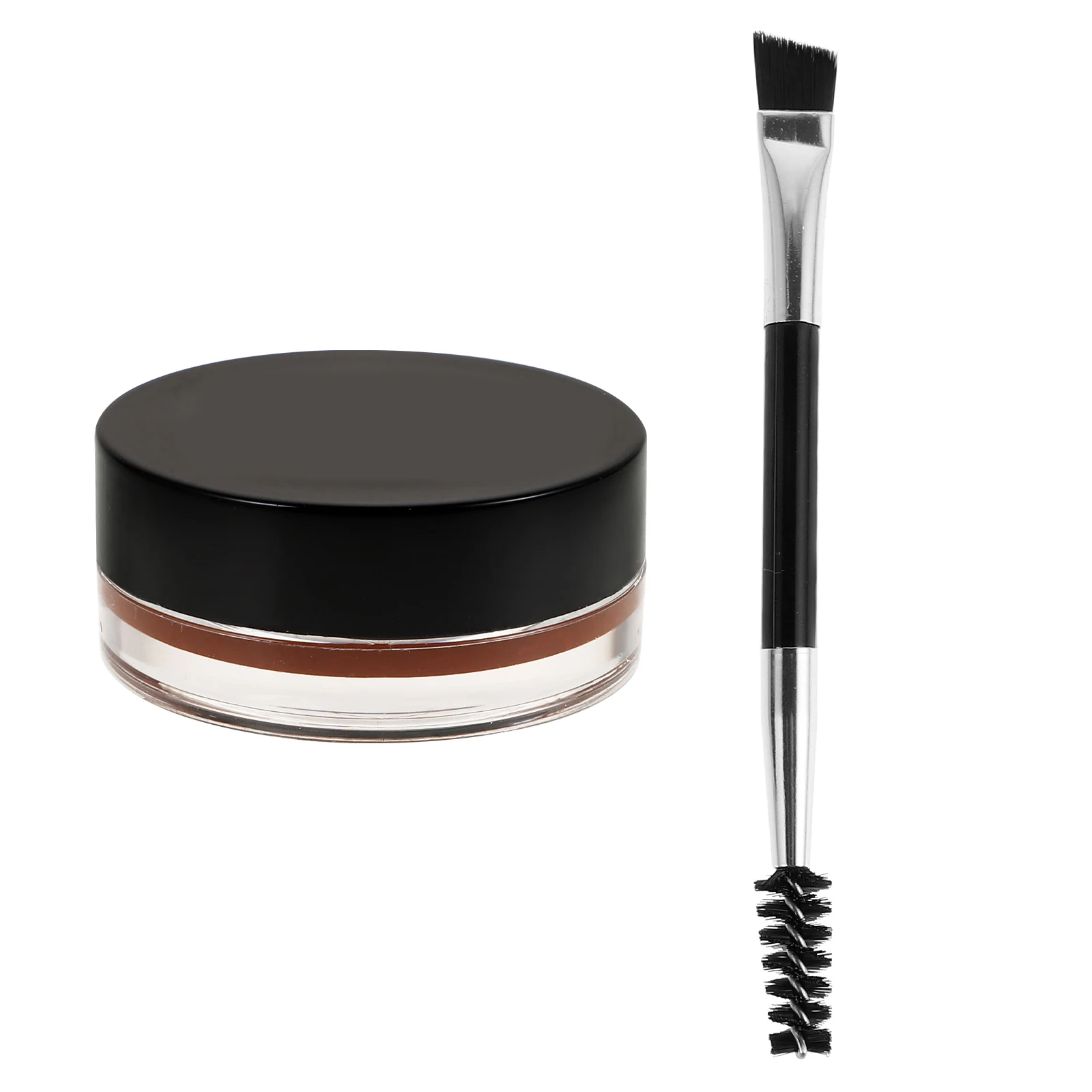 

Eyebrow Wax Brow Makeup Gel Dark Brown Waterproof Setting Long Lasting Shaping Eyebrow Cream Color Lamination Powder