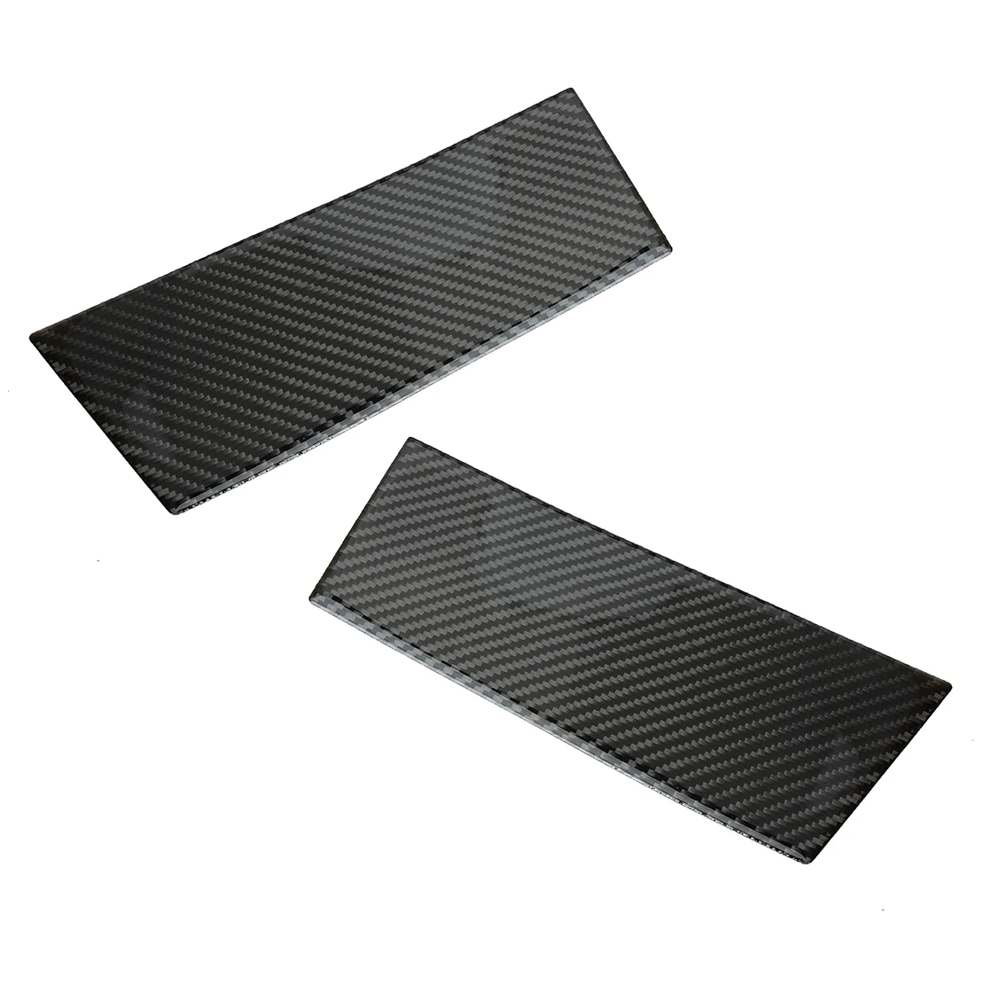 2Pcs Carbon Fiber Black Car Exterior Door B-Pillar Panel Cover Trim Fit for Nissan 350Z 2003 2004 2005 2006 2007 2008 2009