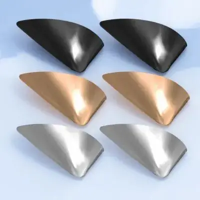 

6Pcs Shoe Pointed Protector Covers Metal High Heel Tip Caps Shoe Repair Parts Resistant Pointed Shoes Protectors