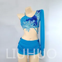 LIUHUO Lyrical Dancing Dress for Performance Color Pole Skirt Factory Customize