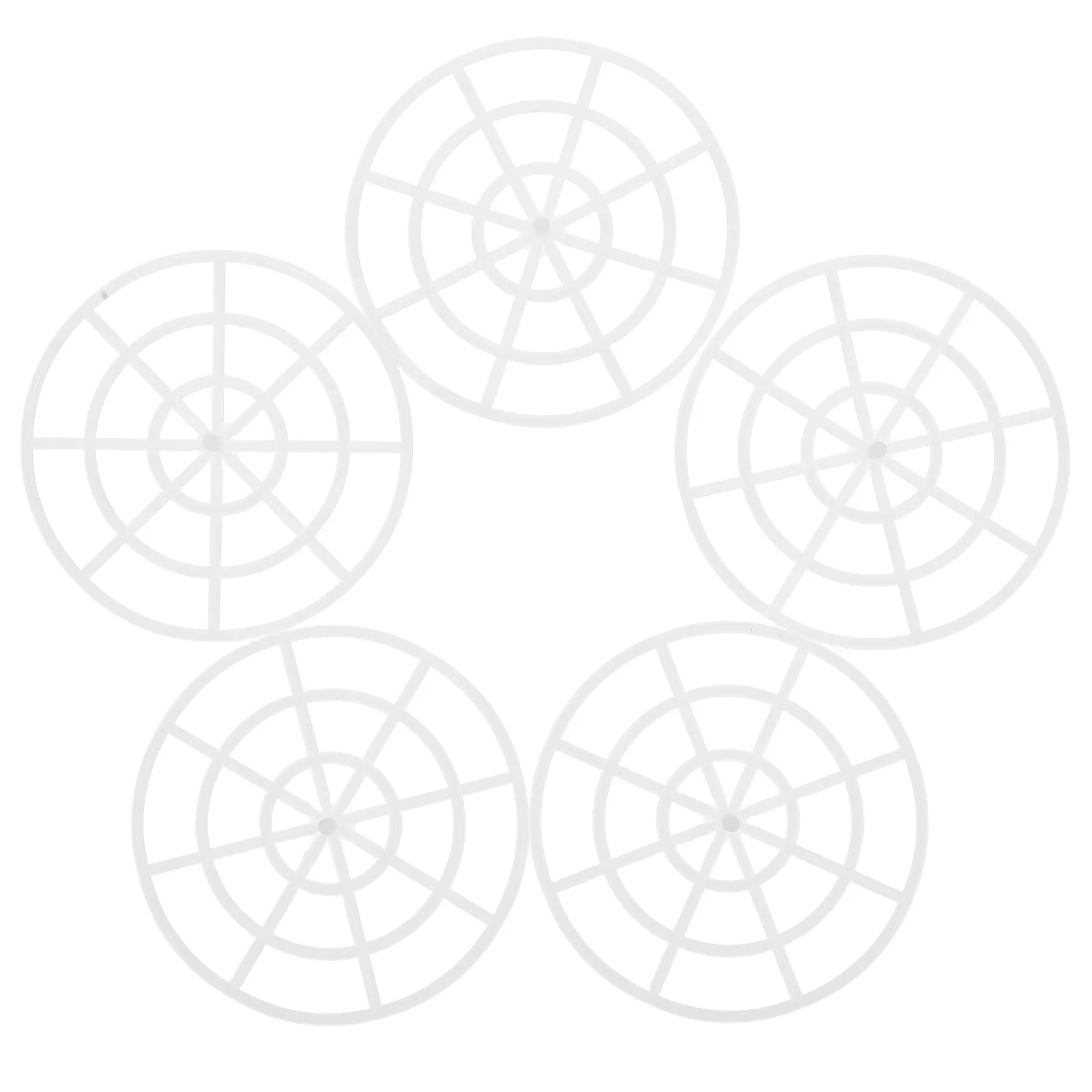 

5pcs Press Fermenting Mesh Presser Tool For Jars Pickling Vegetables Even Pressure Distribution Sturdy Material Easy To Use