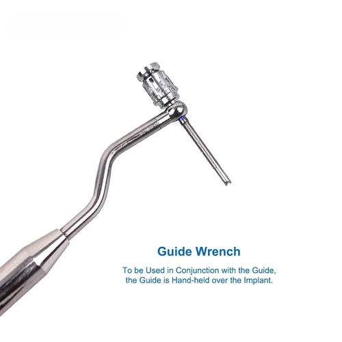 Imagen 2 del producto SYJH-Kit de extracción de tornillos fracturados, accesorio para implante Dental, 19 Uds., caja de controladores, removedor de garra quirúrgica, juego de guías de taladro inverso, herramientas