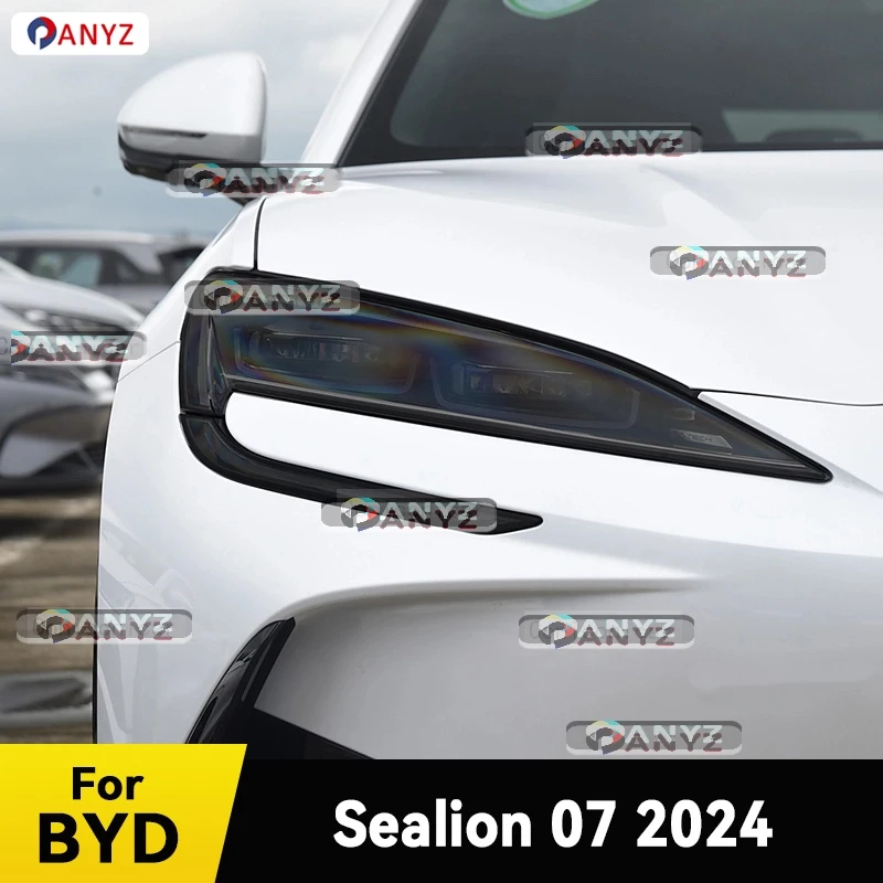 

Для SEALION 7 2024 2025 защитная пленка для фар автомобиля, передний светильник, ТПУ, против царапин, наклейка для тонировки фар, аксессуары