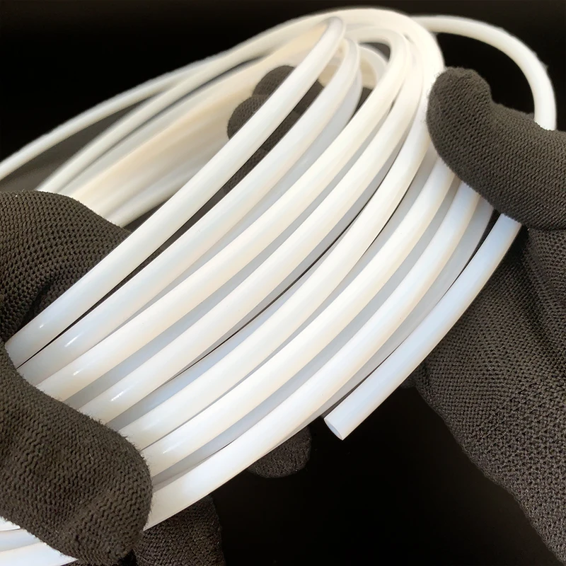 معرف أنابيب PTFE 1 مم ~ 14 مم - سطح غير لاصق منخفض الاحتكاك عالي - مقاوم لدرجات الحرارة حتى 260 ° C أنابيب العزل الكهربائي
