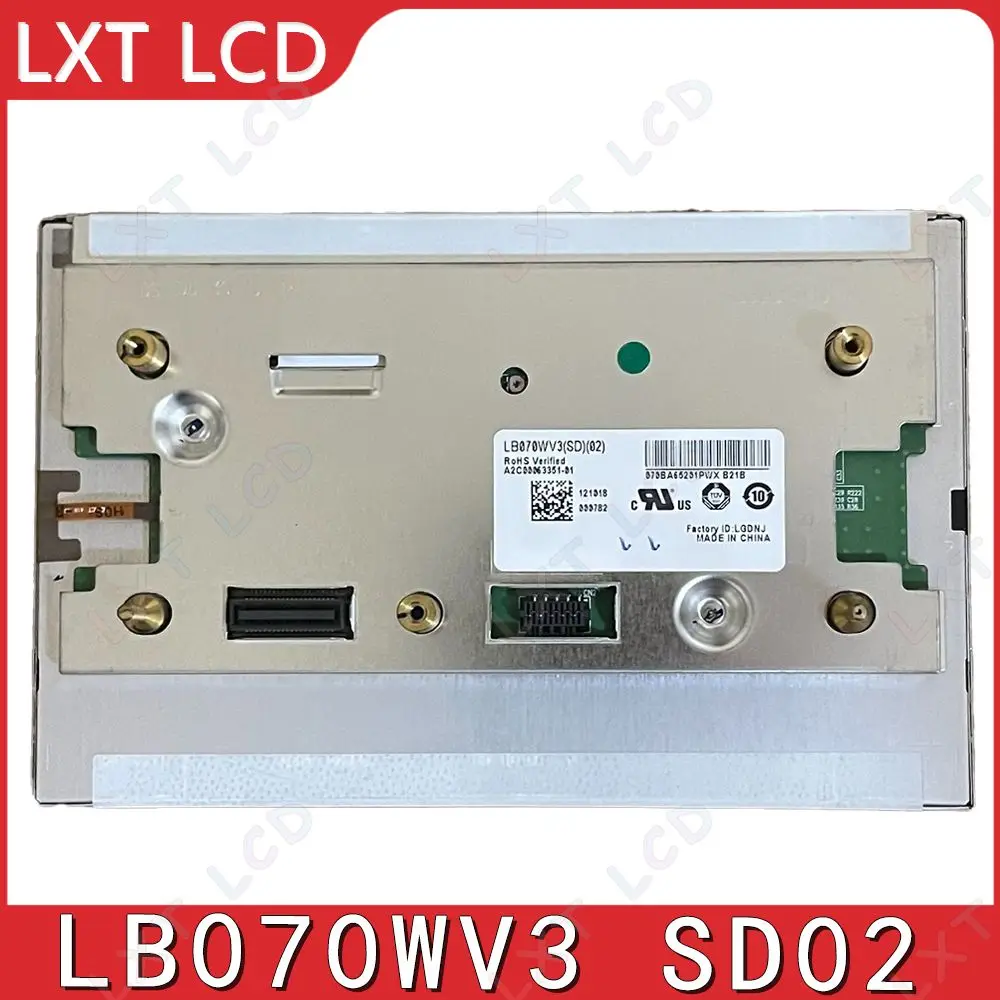 

Панель ЖК-экрана для LB070WV3-SD02 LB070WV3 SD01 SD03 для Mercedes W204 автомобильная GPS-навигация аудио