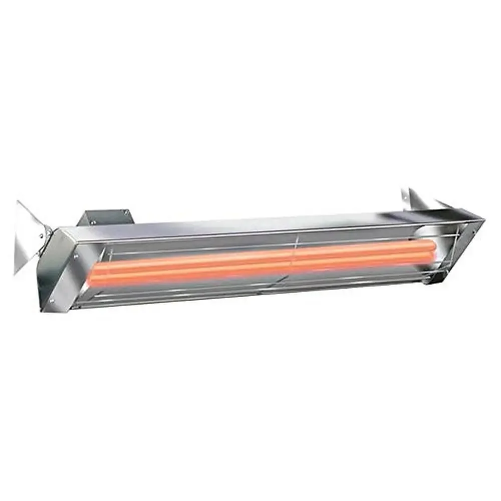 

Electric Patio Heater 6000W Stainless Steel Wall-mounted Radiant Convection Indoor/Outdoor Dual Element Heat Marine Grade 316