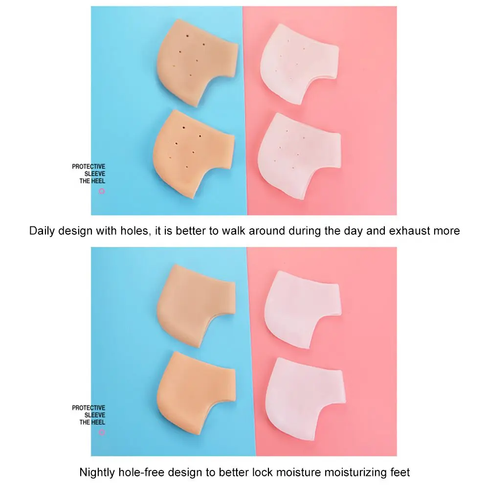 ترطيب حار منتج جديد هلام السيليكا المفتوحة تو مكافحة تشقق كعب حامي حماية القدم كعب الحرس متصدع إصلاح القدم