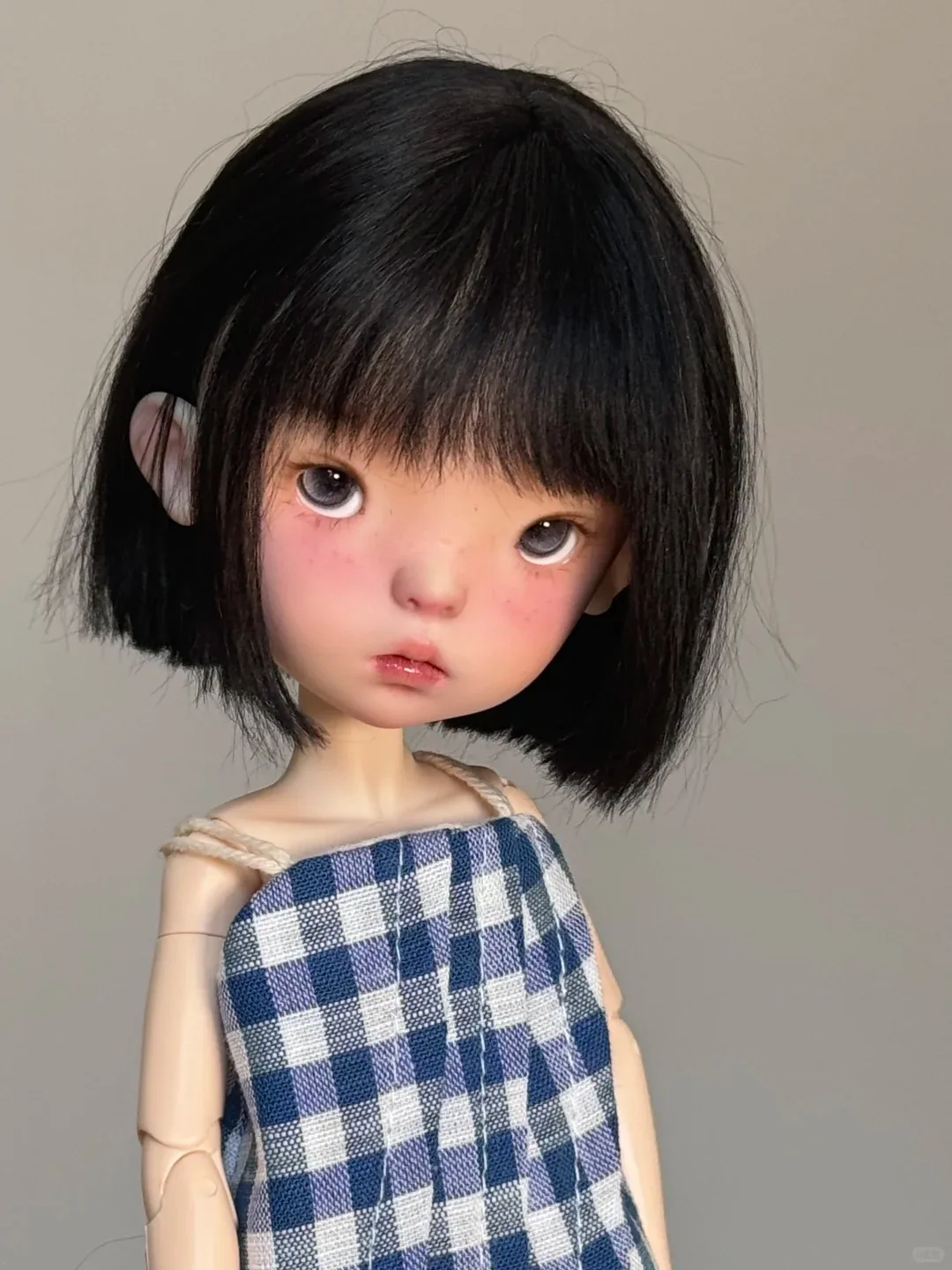 Nuova bambola sd BJD 1/6 grande testa carina set di bambole ragazza giocattolo in resina di alta qualità regalo di compleanno bambole angelo per bambini in