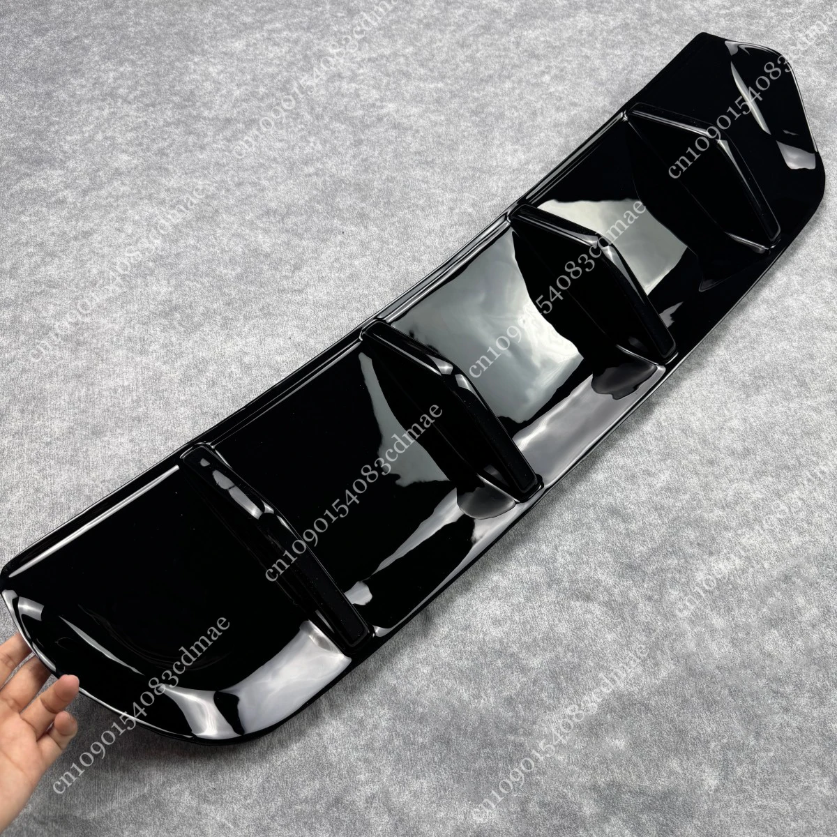 ل Volkswagen Tiguan MK2 R 2020-2023 ماكستون نمط المصد الخلفي الناشر الشفاه الجانب الخائن سبويلر لوحة مجموعات الجسم الخارجي