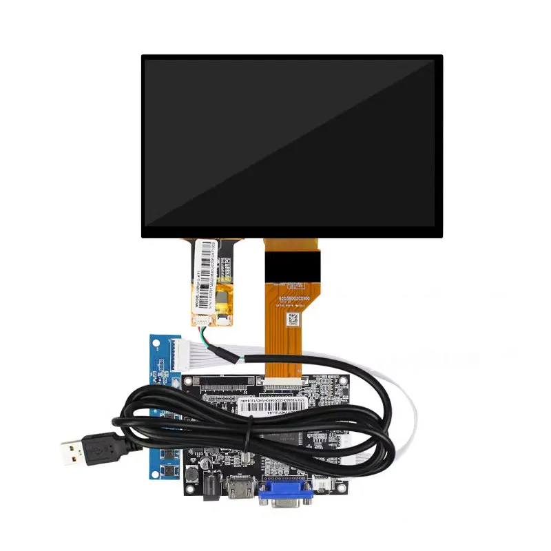 7 Inch NJ070NA-23A  LCD Screen With Touch Panel Control Board 1024X600 LVDS 40P For Car DVD GPS Navigation