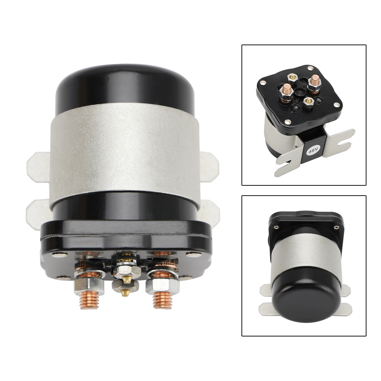 48V Starter Solenoid Relay 73231G01 101883601 4-Terminal For EZGO TXT Club Car DS Precedent Golf Cart 101807001