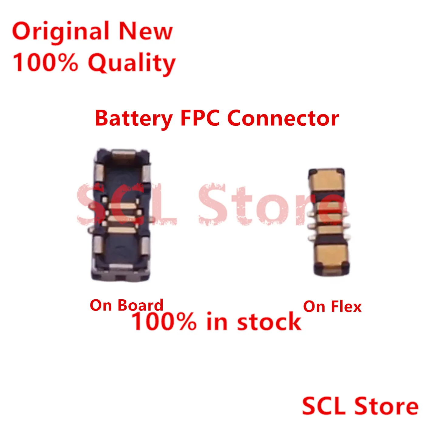 1-5Pcs Battery Flex Cable FPC Connector Contact Plug Jack For Apple Watch Series 4 5 6 SE S4 S6 S5 40mm 44mm Board Motherboard