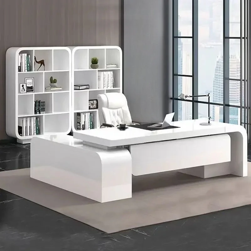 

Work Desk Mobile File Cabinet Storage Shelves Computer Business Office Computer Desk Escritorios Gaming Executive Desk Furniture