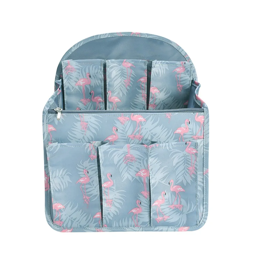 Multi-pockets Backpack Storage Insert Bag Inner Multifunctional Inner Liner Storage Bag Travel Essentials Compartment Sorting