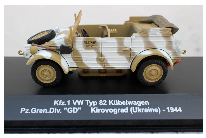 NEW Altaya 1:43 Kfz.V &W Typ 82 Kubelwagen Pz.Gren.Div.\