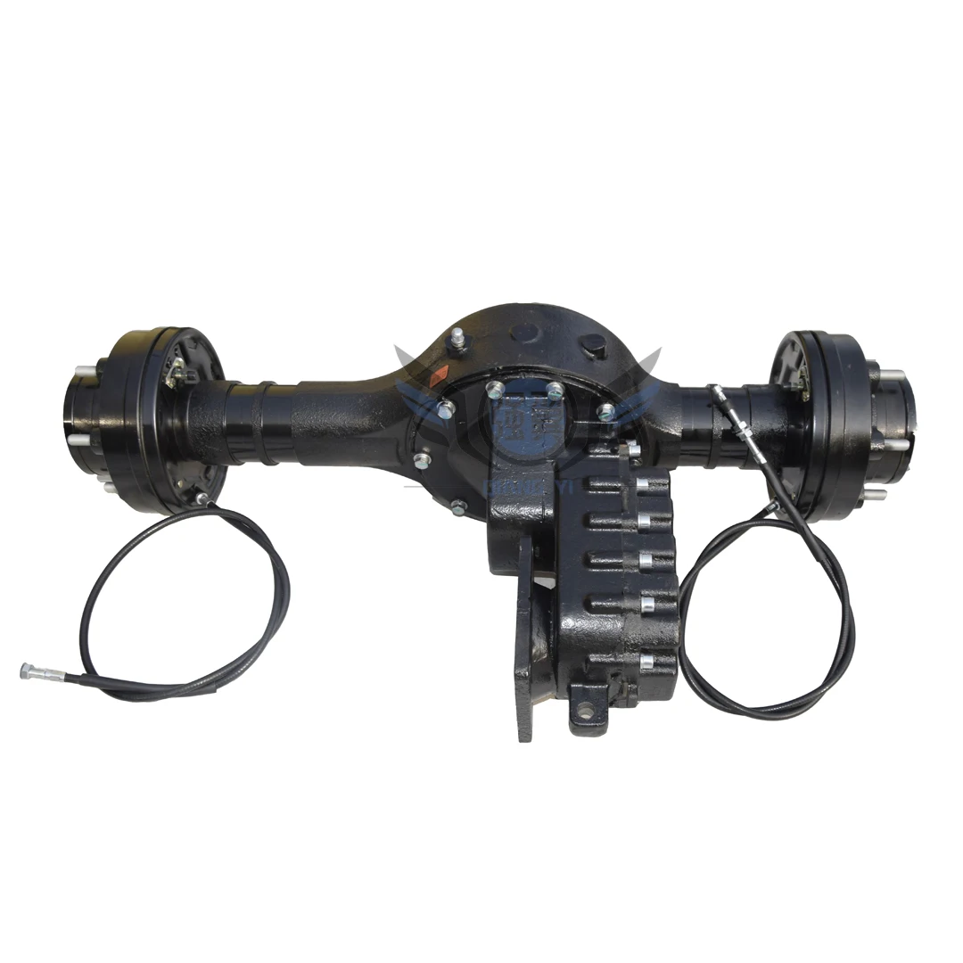 Heavy-Duty Truck Rear Differential With Increased Load Capacity Propeller Shafts