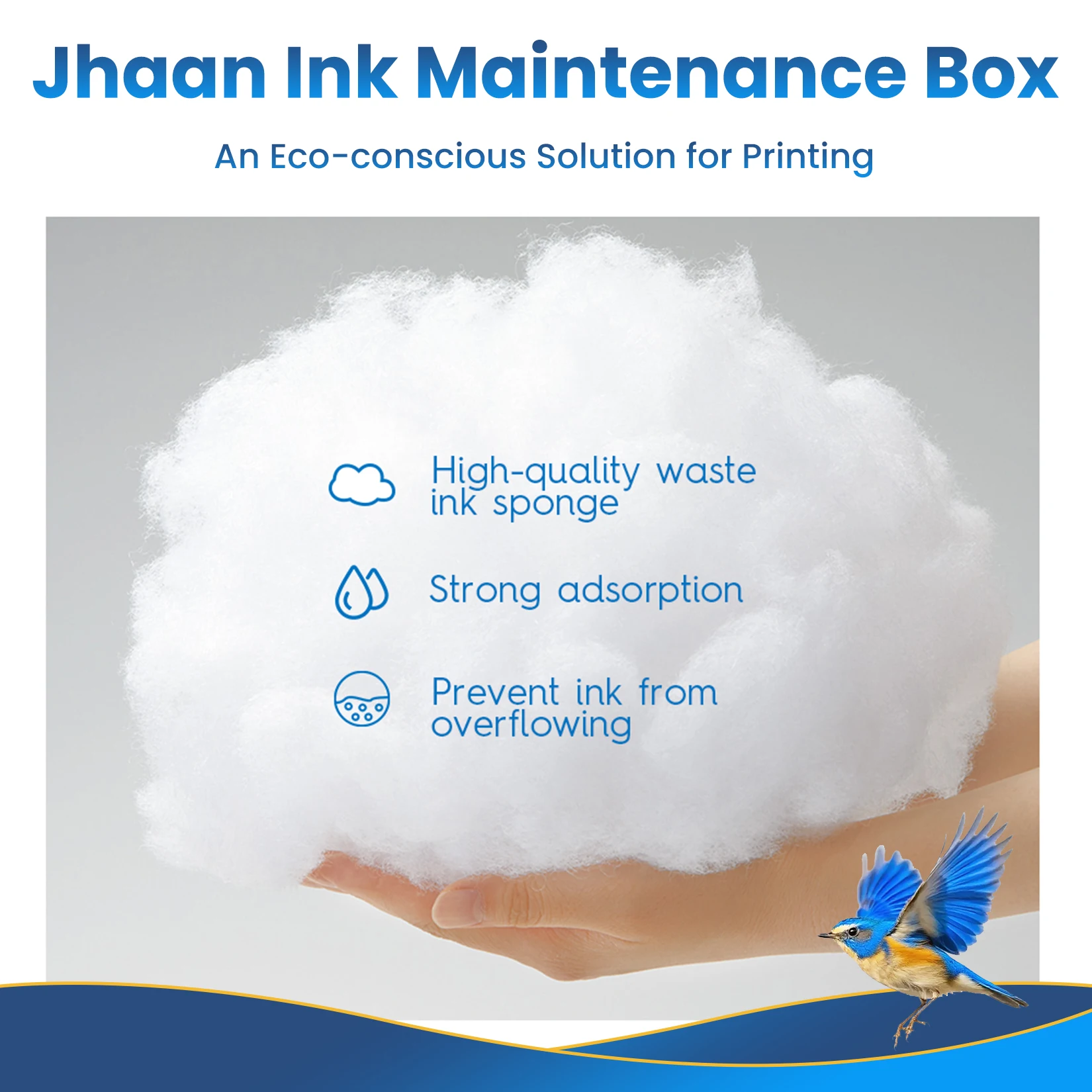 Jhaan S2100/SC13MB Kompatible Tintenwartungsbox Kompatibel mit SureColor SC-F500, SC-F530, SC-F531, SC-F560, SC-F570 – Detail 3